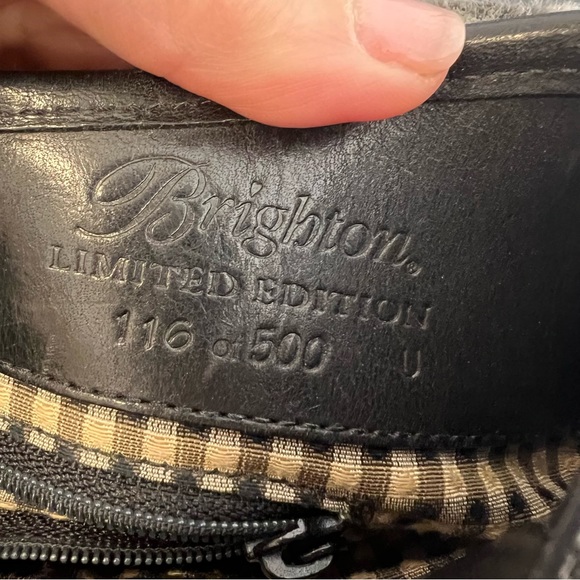 Vintage Brighton Millennium 2000 faux fur shearling bag 116 of 500 - Picture 10 of 14